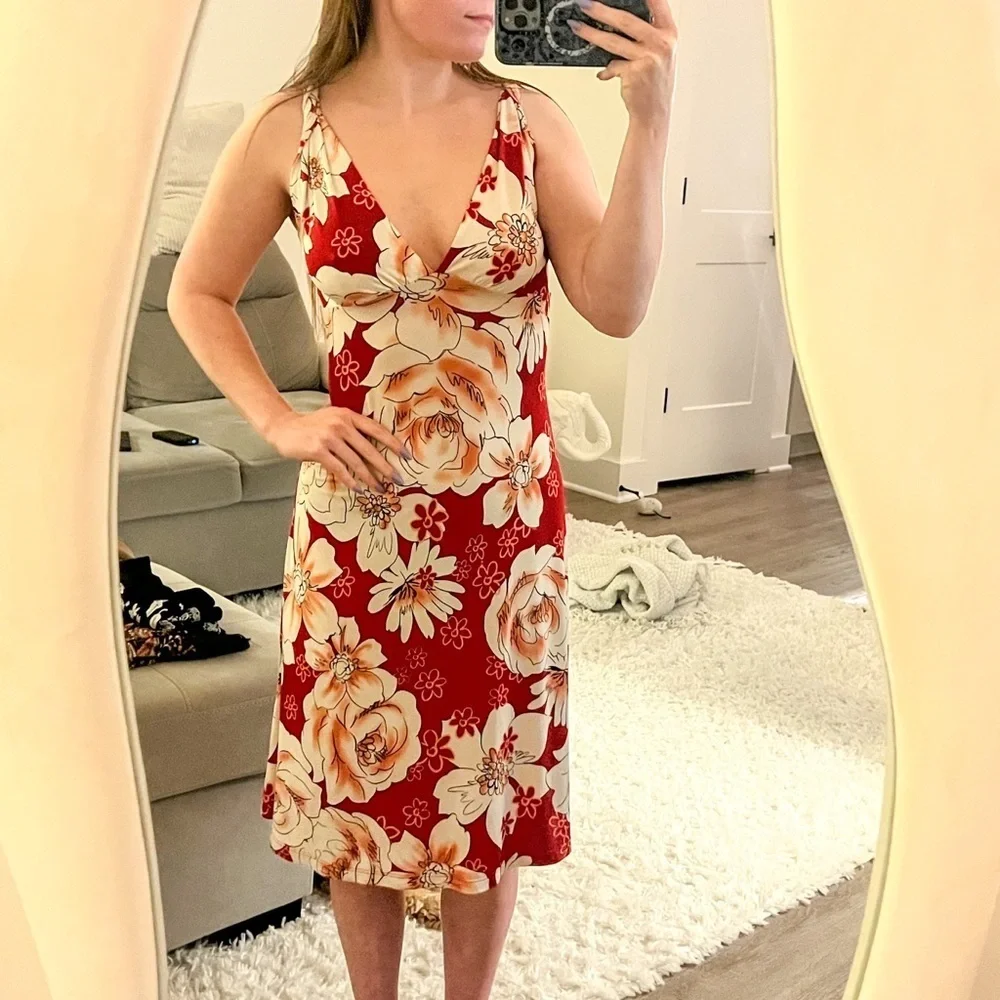 90’s / Y2K Floral Midi Dress‎